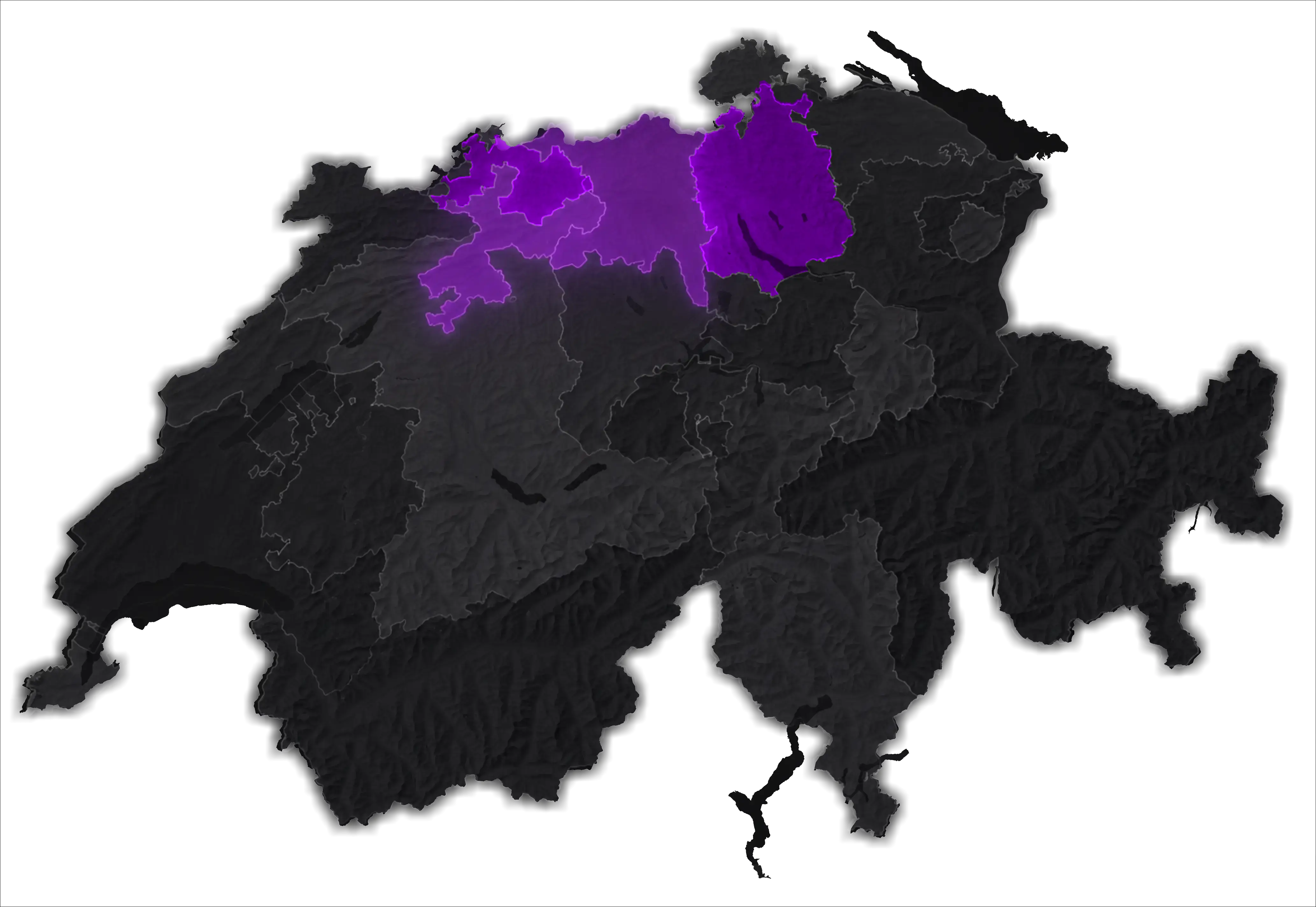 Servicegebiet Deutschschweiz